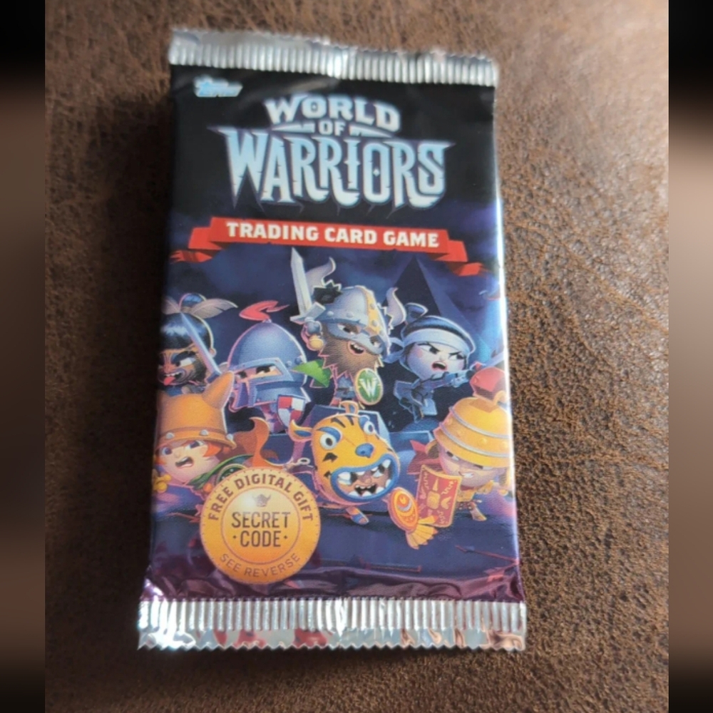 2025 Topps World Of Warriors Trading Card Pack